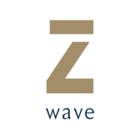 Z Wave logo Gold